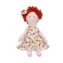 Vestido Infantil para Menina de 10 Anos + Boneca de Pano + Laço de Cabelo - 070-10AJOANINHA