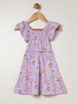 Vestido Infantil Para Menina - LILAS Vestido Infantil Para Menina - LILAS