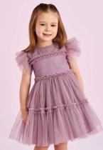 Vestido Infantil Petit Cherie Lilás Vestido Infantil Petit Cherie Lilás