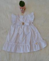 Vestido infantil Petit Enfant Vermelho ou Branco Vestido infantil Petit Enfant Vermelho ou Branco