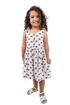 Vestido Infantil Poa Ser Garota 7730