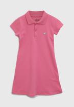 Vestido Infantil Polo Elian Feminino - Rosa