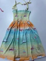 Vestido Infantil Por do Sol