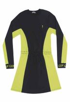 Vestido Infantil Preto Manga Longa Nina Go Vestido Infantil Preto Manga Longa Nina Go