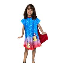 Vestido Infantil Princesas da Disney - Zaya Bordon