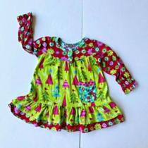 Vestido infantil pug