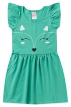 Vestido Infantil Raposa