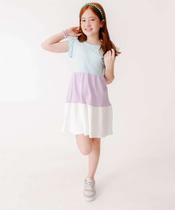 Vestido Infantil Recorte Babado Marisa Tam 4 a 10-23029