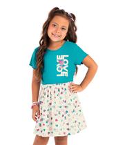 Vestido infantil recortes fresh rovitex trick nick