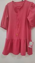 Vestido infantil rosa feminino Vestido infantil rosa feminino