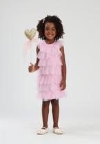 Vestido Infantil Rosa Menina Luluzinha Vestido Infantil Rosa Menina Luluzinha