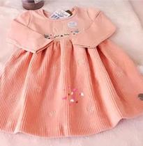 Vestido infantil rosa