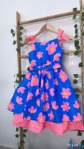 Vestido Infantil Rosas