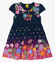 Vestido Infantil Rovi Kids Azul