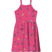 Vestido Infantil Rovitex Borboleta Feminino-Rosa Vestido Infantil Rovitex Borboleta Feminino-Rosa