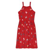 Vestido Infantil Rovitex Borboleta Feminino-Vermelho Vestido Infantil Rovitex Borboleta Feminino-Vermelho