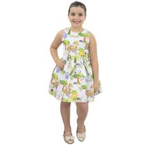 Vestido Infantil Safari