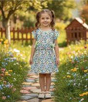 Vestido Infantil Tamanho 03 Verão Solinho/Soletex/Elian/Duduka