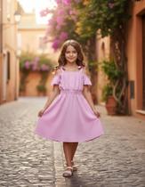 Vestido Infantil Tamanho 04 Verão Catavento Vestido Infantil Tamanho 04 Verão Catavento