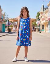 Vestido Infantil Tamanho 06 Verão Bee Loop/Disney/Kely Kety