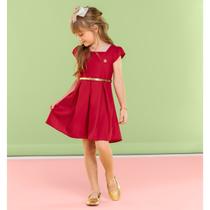 Vestido Infantil Tecido Italia - Glinny