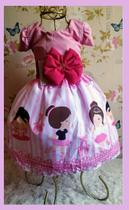 Vestido Infantil tema Bailarina Vestido Infantil tema Bailarina