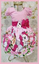 Vestido Infantil tema Unicórnio Baby Vestido Infantil tema Unicórnio Baby