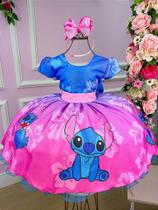 Vestido Infantil Temático Lilo e Stitch - Temáticos da Gigi