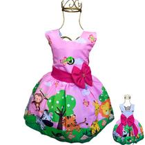 Vestido Infantil Temático Luxo Safari - Sundian Store