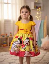 Vestido Infantil Temático Magali