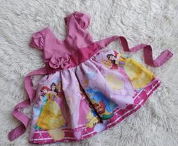 Vestido Infantil Temático Princesas Ref02