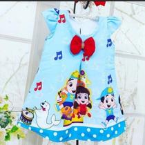 Vestido Infantil Temático Trapézio Vestido Infantil Temático Trapézio