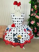 Vestido Infantil Temáticos Kids Ladybug