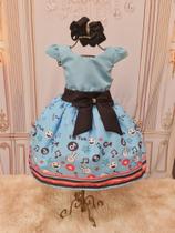 Vestido infantil tik tok Vestido infantil tik tok