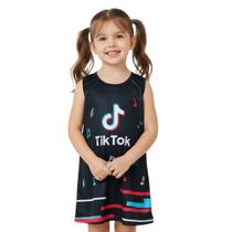 Vestido Infantil Tik Tok Vestido Infantil Tik Tok