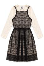 Vestido infantil tule bolinha