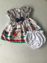 Vestido infantil turma da Mônica TAM: P, M,G - Mon sucré