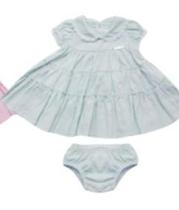 Vestido infantil verão acompanha calcinha - bela fase