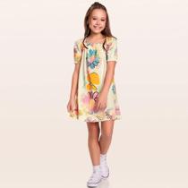 Vestido Infantil Verão Bem Me Quero - Fakini Vestido Infantil Verão Bem Me Quero - Fakini