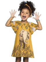 Vestido Infantil Verão Elefante Tam 1 a 8 - Nanai