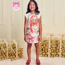 Vestido Infantil Verão em Fly Tech Natal Tam 2 a 14 - Infanti