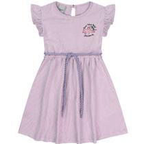 Vestido Infantil Verão Malha Playa Tam 2 a 8 - Angerô Vestido Infantil Verão Malha Playa Tam 2 a 8 - Angerô