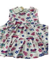 Vestido Infantil Verão Menina Estampado Fresquinho Casual Rodado Malwee Kids