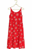 Vestido Infantil Verão Vermelho - Hering Kids