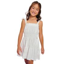 Vestido Infantil Verão Wave Natural Infanti