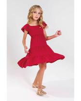 Vestido Infantil Vermelho Colorittá Vestido Infantil Vermelho Colorittá