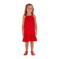 Vestido infantil vermelho laço 3127060 Vestido infantil vermelho laço 3127060