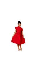 Vestido Infantil Vermelho Leticia