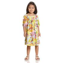 Vestido Infantil Viscose Verão Poah Noah Ref 46562