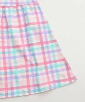 Vestido Infantil Xadrez Babado Marisa Tam 1 a 3 Off Wh-78178
